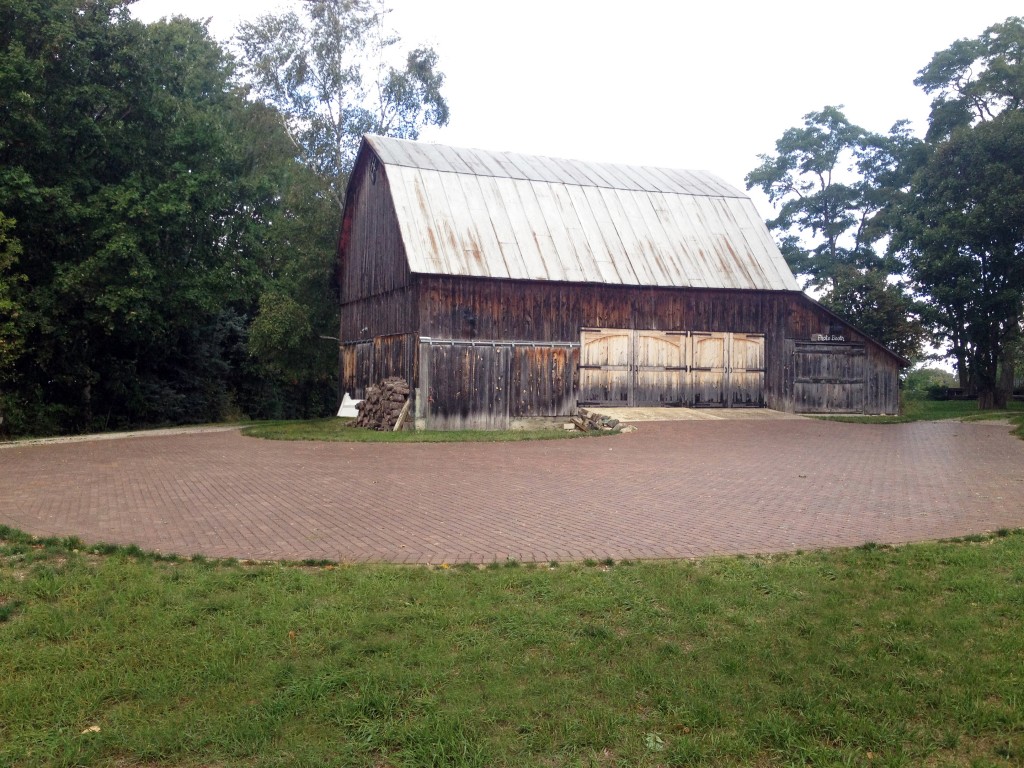 turn of the century wooden barn 