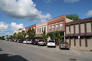 Downtown Elk Rapids MI
