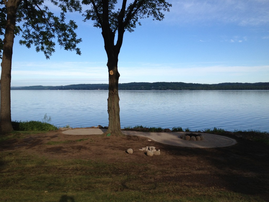 evening view of bay