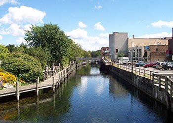 boardman river bridge, traverse city, mi