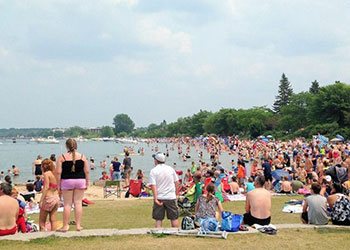 clinch park beach traverse city, mi